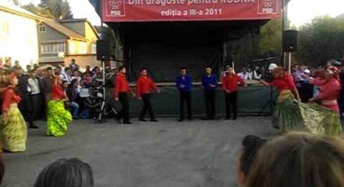 Formația Ilo Romano la Rodna, 2011
