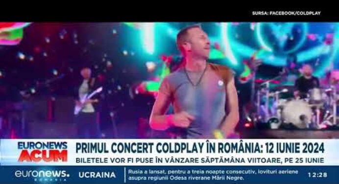 Un cîntăreț de manele a fost huiduit la concertul Coldplay (București, iunie 2024)